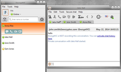 Encrypted Instant Messaging
